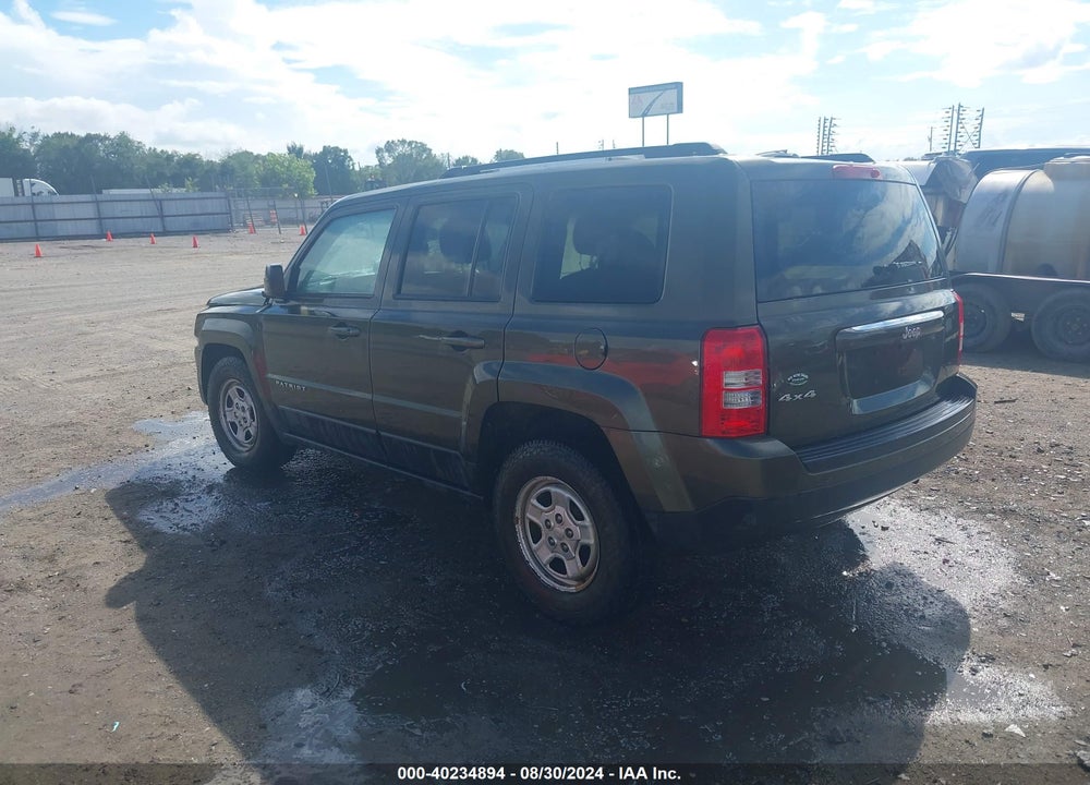2016 JEEP PATRIOT SPORT VIN: 1C4NJRBB1GD572980