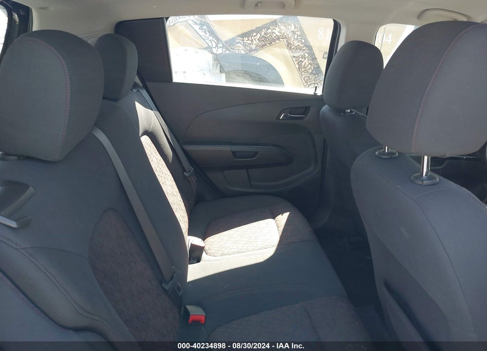 2019 CHEVROLET SONIC LT AUTO VIN: 1G1JD6SB6K4150175