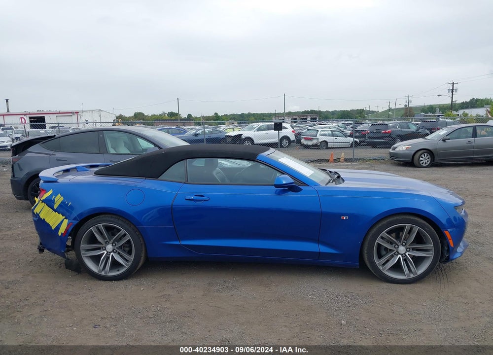2016 CHEVROLET CAMARO 2LT VIN: 1G1FD3DS8G0171710