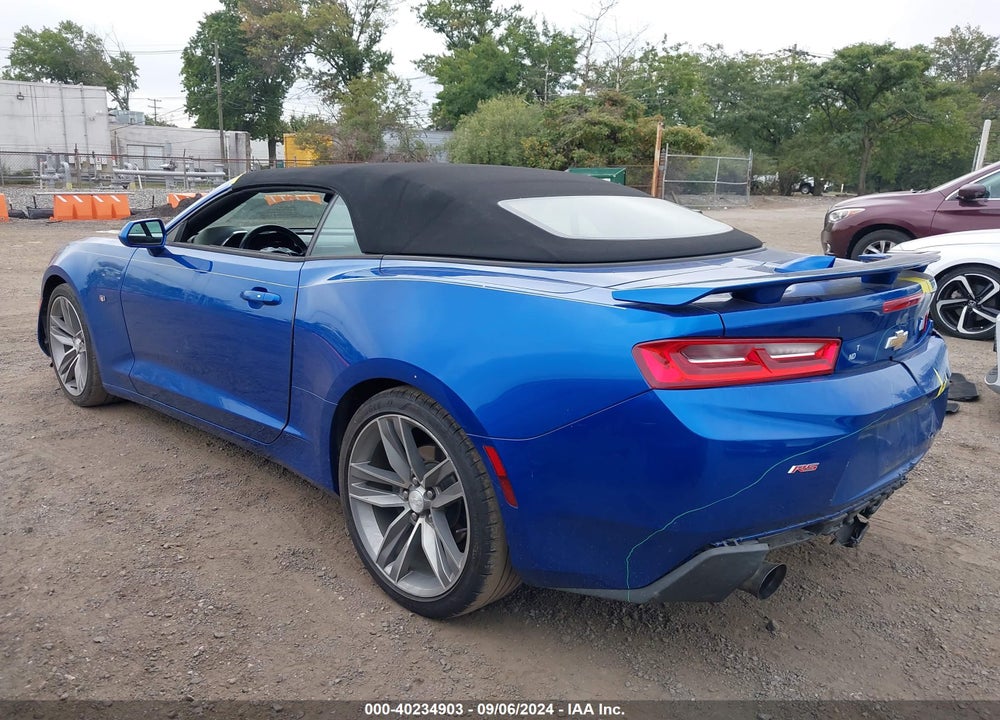 2016 CHEVROLET CAMARO 2LT VIN: 1G1FD3DS8G0171710