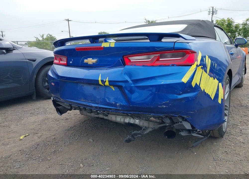 2016 CHEVROLET CAMARO 2LT VIN: 1G1FD3DS8G0171710