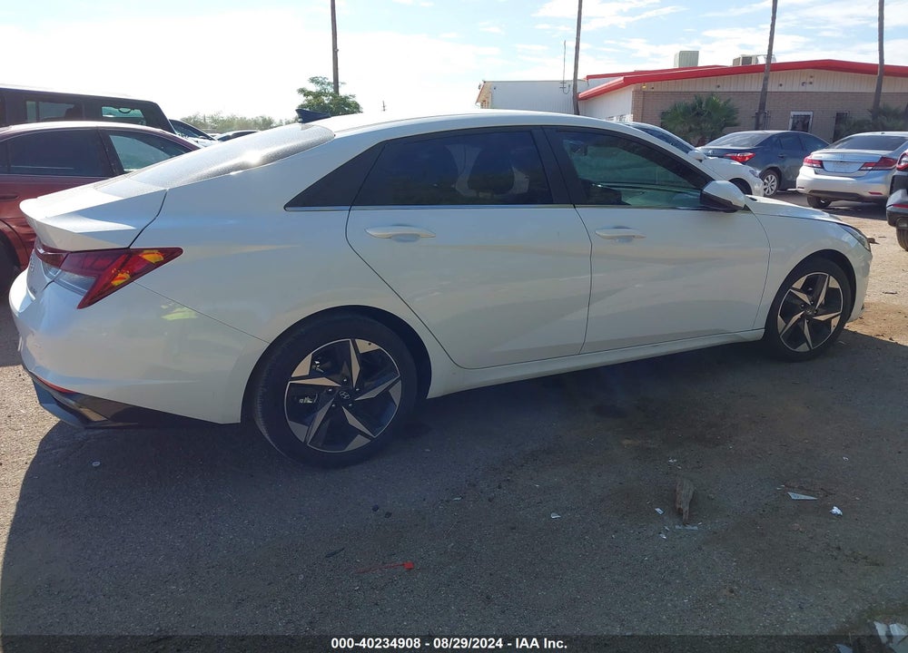 2022 HYUNDAI ELANTRA LIMITED VIN: 5NPLP4AG8NH054409