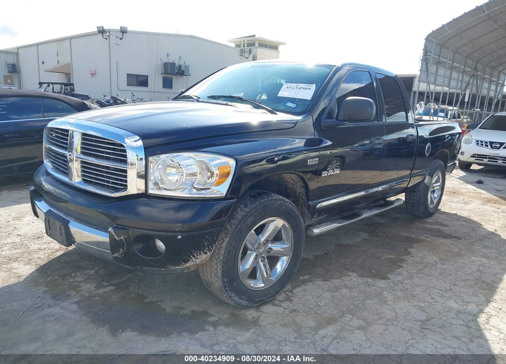 2008 DODGE RAM 1500 LARAMIE VIN: 1D7HA18238J159649