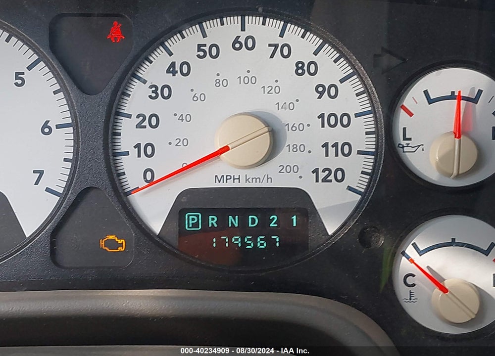 2008 DODGE RAM 1500 LARAMIE VIN: 1D7HA18238J159649