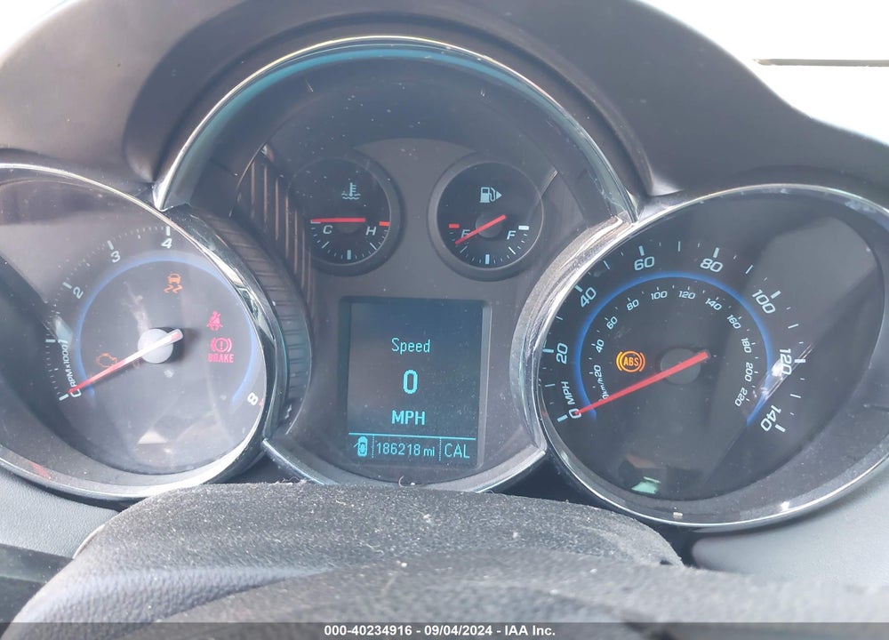 2012 CHEVROLET CRUZE 1LT VIN: 1G1PL5SC4C7290791