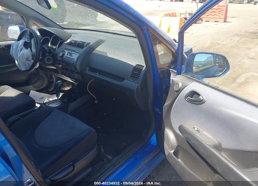 2007 HONDA FIT SPORT VIN: JHMGD38667S055739