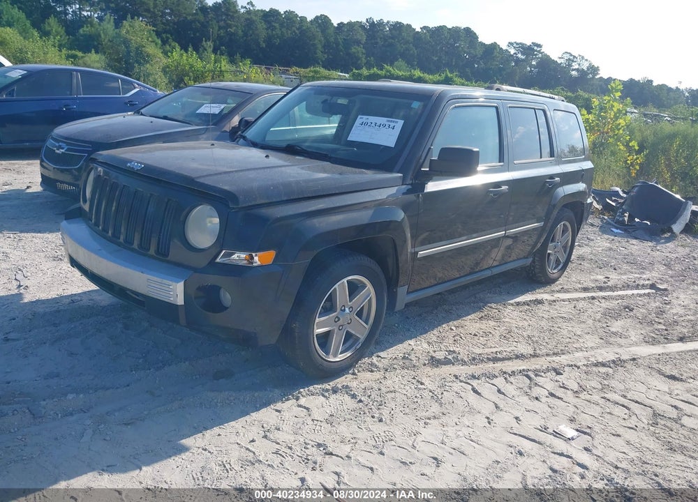2008 JEEP PATRIOT LIMITED VIN: 1J8FT48W68D554139