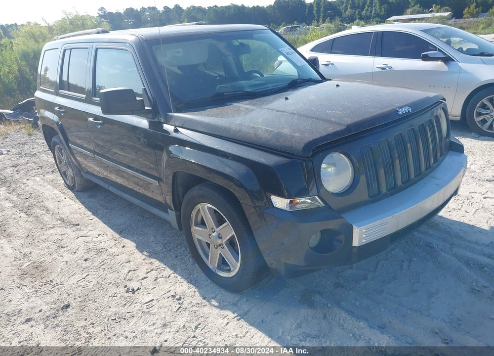 2008 JEEP PATRIOT LIMITED VIN: 1J8FT48W68D554139