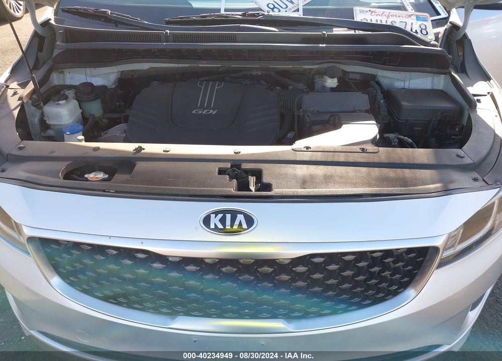 2016 KIA SEDONA LX VIN: KNDMB5C1XG6100790