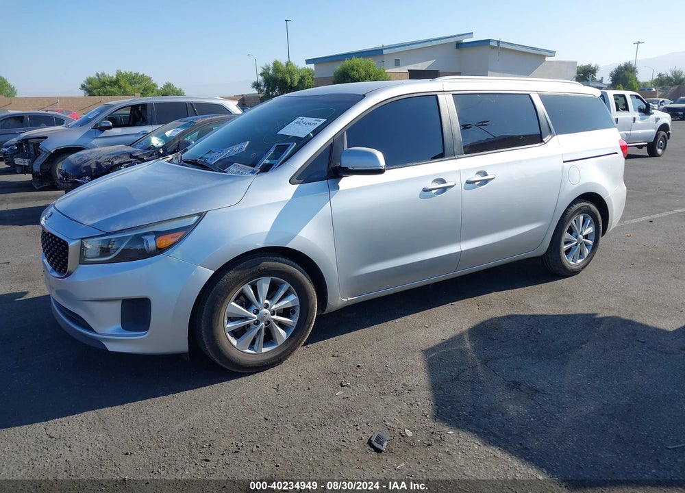 2016 KIA SEDONA LX VIN: KNDMB5C1XG6100790