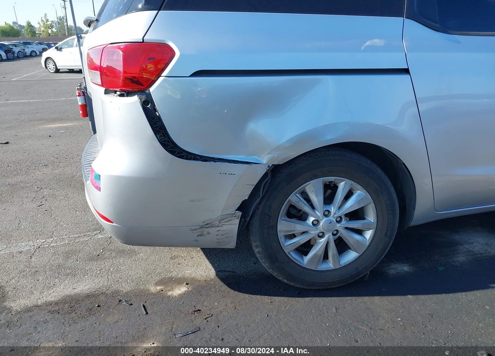 2016 KIA SEDONA LX VIN: KNDMB5C1XG6100790