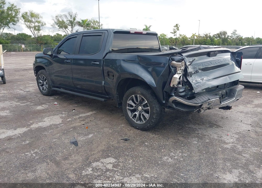 2020 CHEVROLET SILVERADO 1500 4WD SHORT BED LT VIN: 3GCUYDED3LG362997