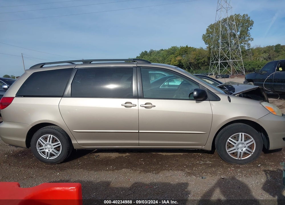 2005 TOYOTA SIENNA LE VIN: 5TDZA23C55S373948