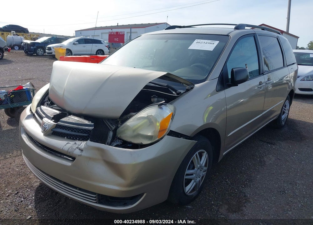 2005 TOYOTA SIENNA LE VIN: 5TDZA23C55S373948