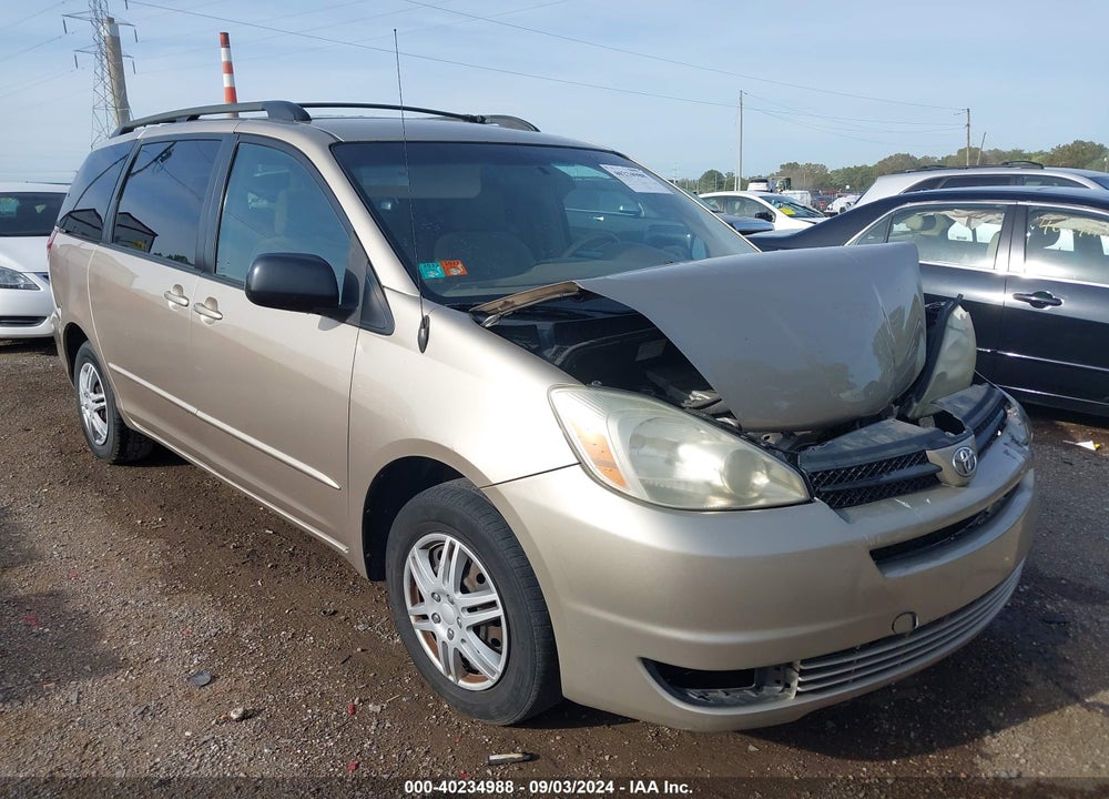 2005 TOYOTA SIENNA LE VIN: 5TDZA23C55S373948