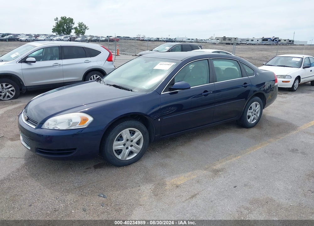2007 CHEVROLET IMPALA LS VIN: 2G1WB58K279369278