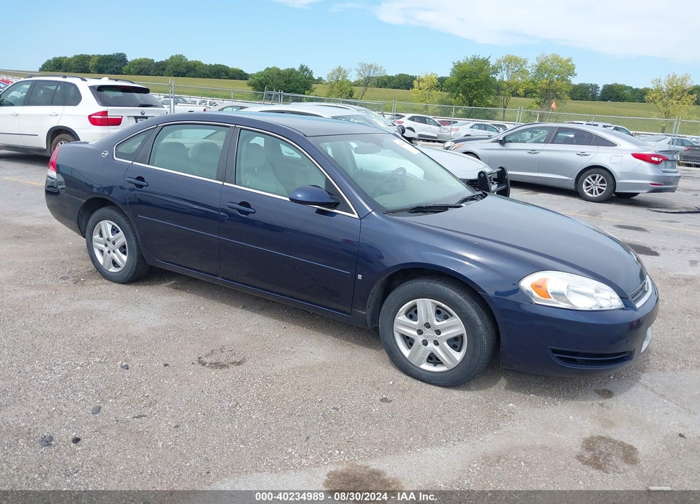 2007 CHEVROLET IMPALA LS VIN: 2G1WB58K279369278