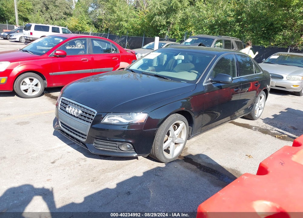 2011 AUDI A4 2.0T PREMIUM VIN: WAUFFAFL6BN041221