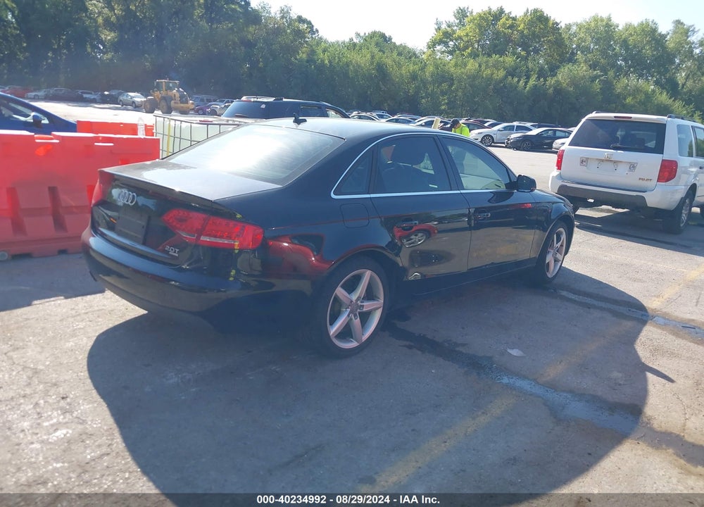 2011 AUDI A4 2.0T PREMIUM VIN: WAUFFAFL6BN041221