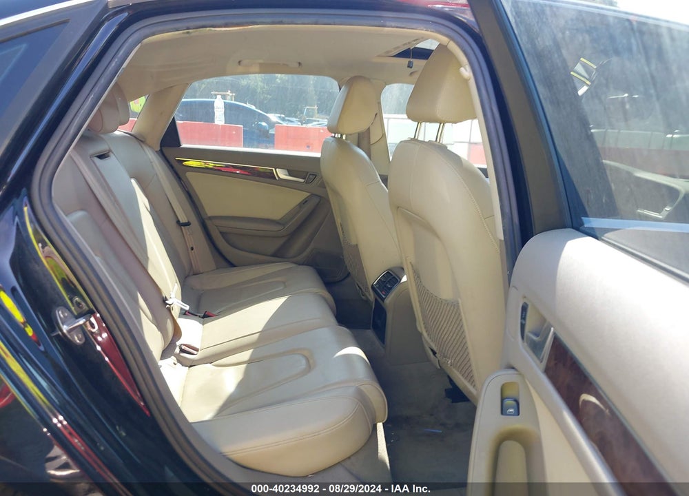 2011 AUDI A4 2.0T PREMIUM VIN: WAUFFAFL6BN041221
