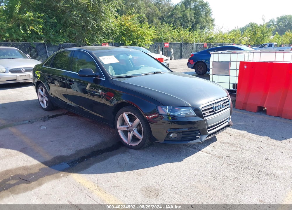 2011 AUDI A4 2.0T PREMIUM VIN: WAUFFAFL6BN041221