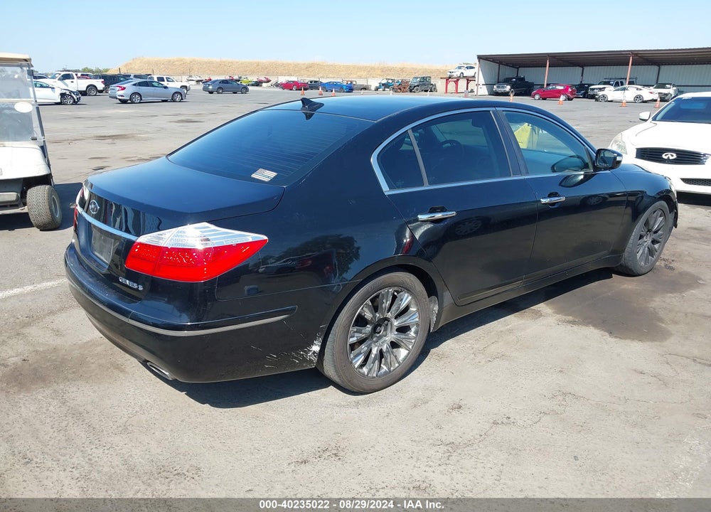 2009 HYUNDAI GENESIS 3.8 VIN: KMHGC46E79U018108