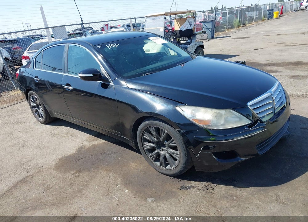 2009 HYUNDAI GENESIS 3.8 VIN: KMHGC46E79U018108