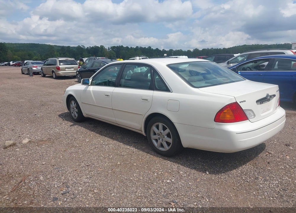 2000 TOYOTA AVALON VIN: 4T1BF28B3YU028223