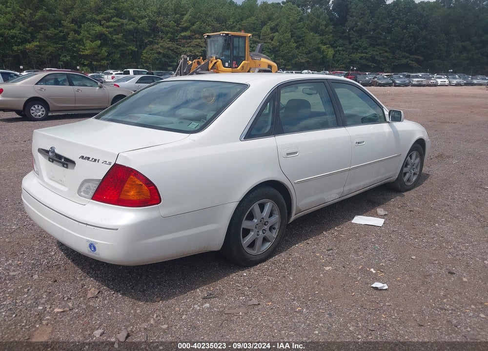 2000 TOYOTA AVALON VIN: 4T1BF28B3YU028223