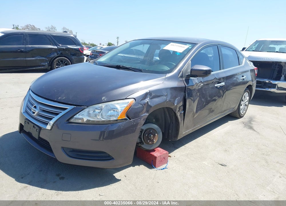 2015 NISSAN SENTRA FE+ S/S/SL/SR/SV VIN: 3N1AB7AP9FL630861