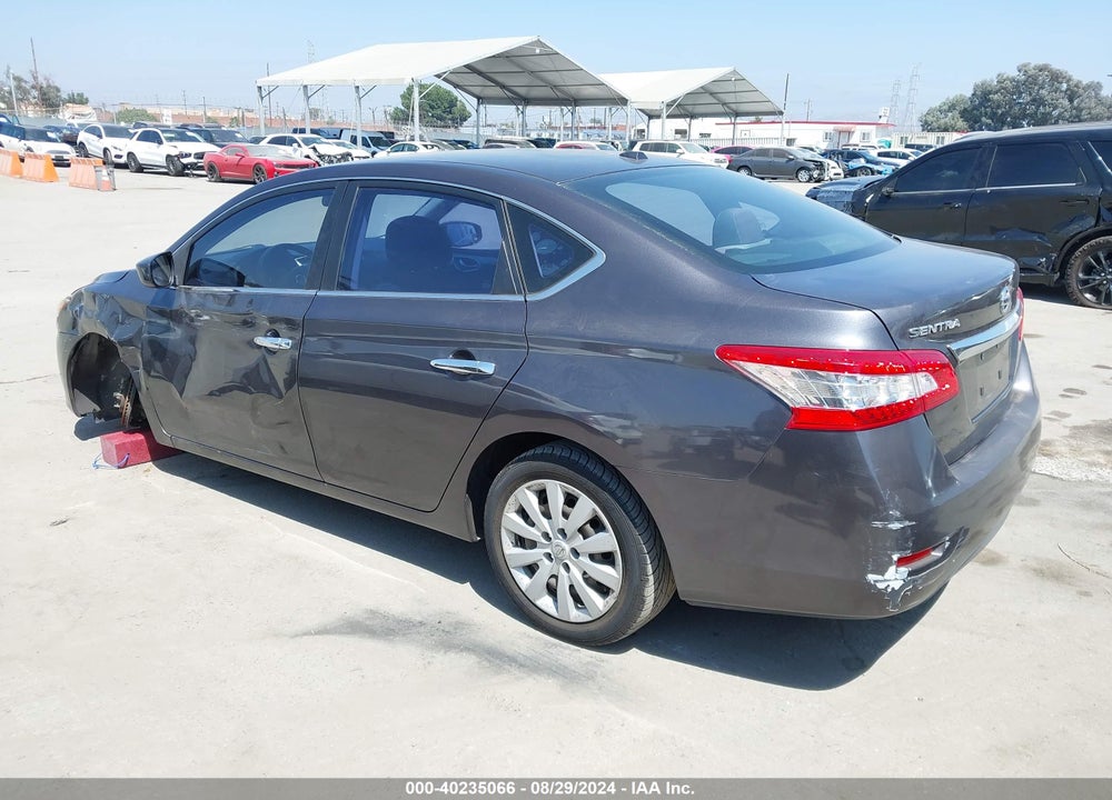 2015 NISSAN SENTRA FE+ S/S/SL/SR/SV VIN: 3N1AB7AP9FL630861