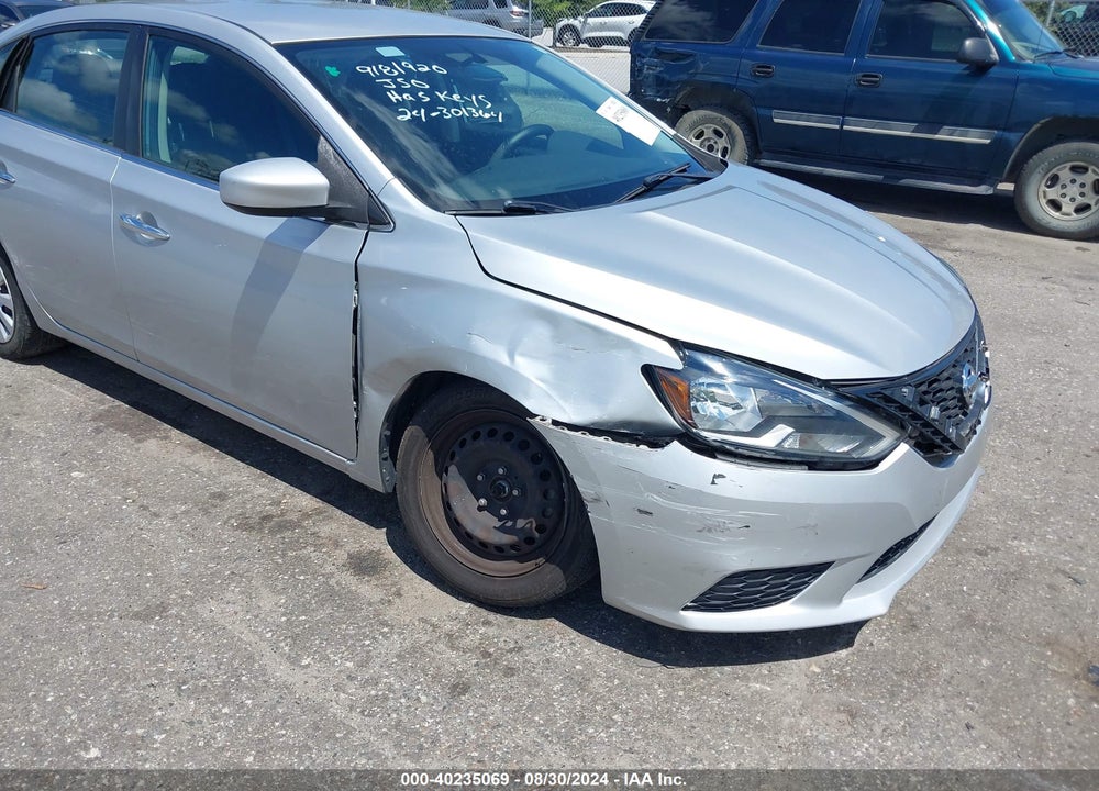 2018 NISSAN SENTRA S VIN: 3N1AB7AP9JY310063