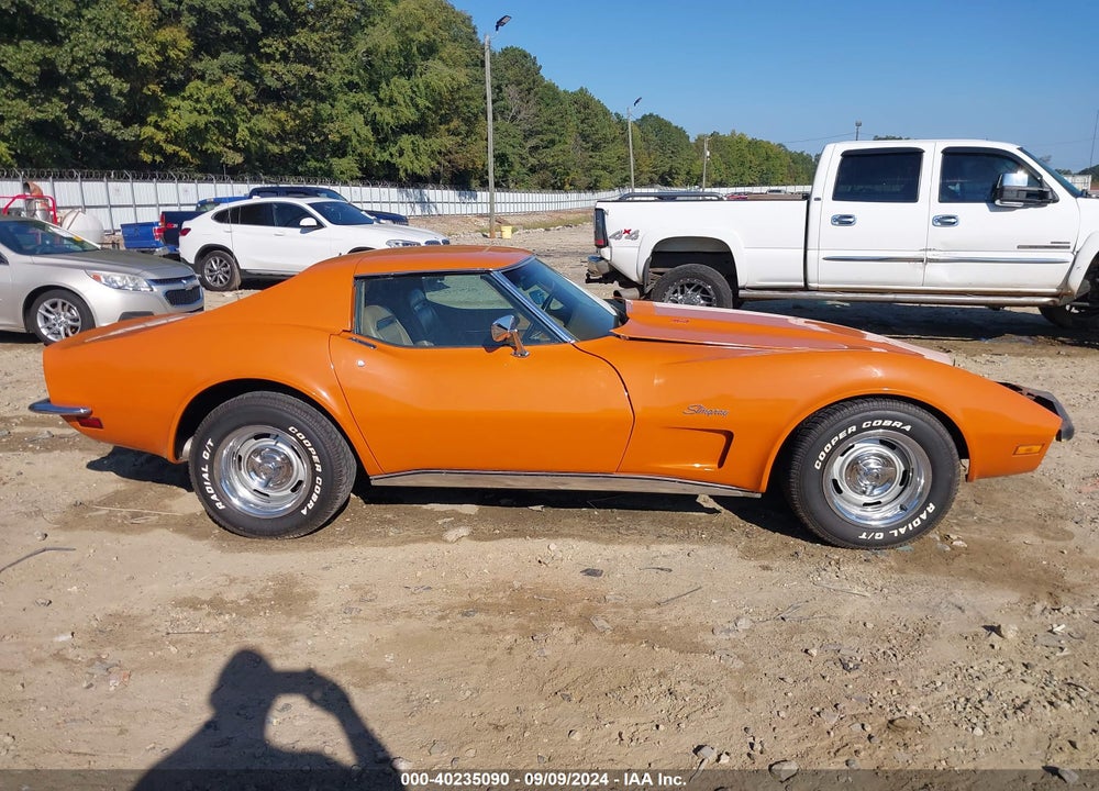 1973 CHEV CORVETTE VIN: 1Z37Z3S409636
