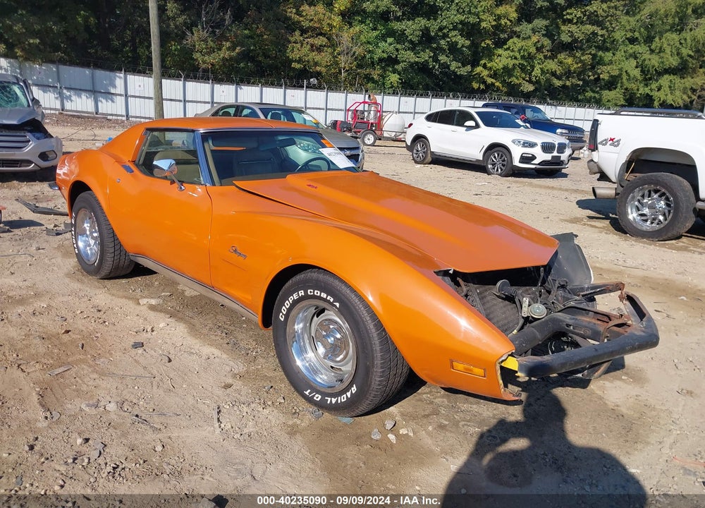 1973 CHEV CORVETTE VIN: 1Z37Z3S409636