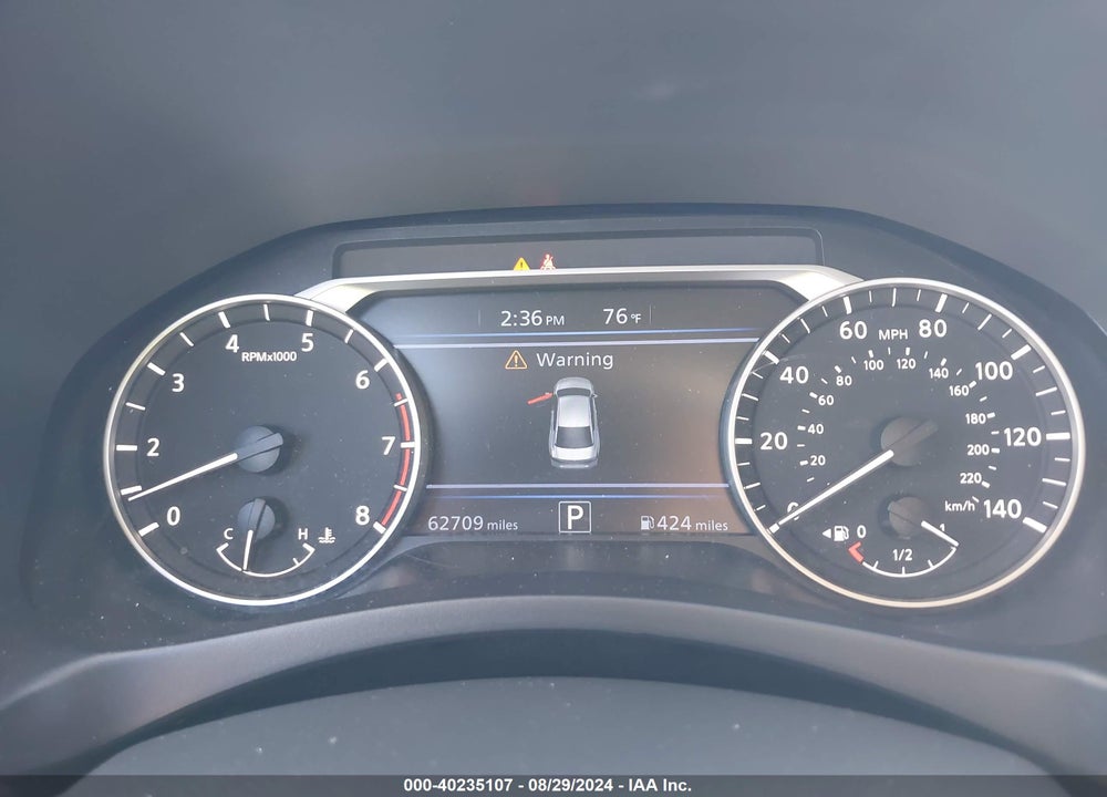 2021 NISSAN ALTIMA SV FWD VIN: 1N4BL4DV0MN419266