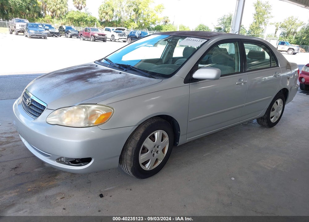 2005 TOYOTA COROLLA LE VIN: JTDBR32E852062508