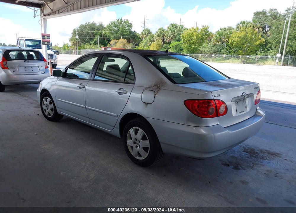 2005 TOYOTA COROLLA LE VIN: JTDBR32E852062508