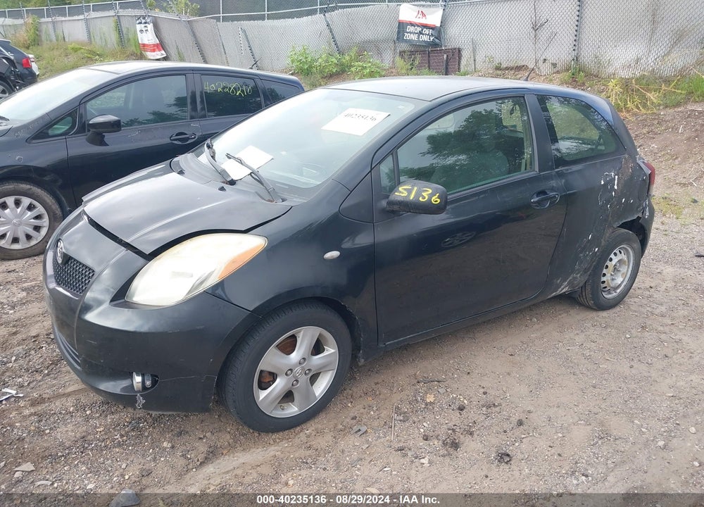 2008 TOYOTA YARIS VIN: JTDJT923085141253