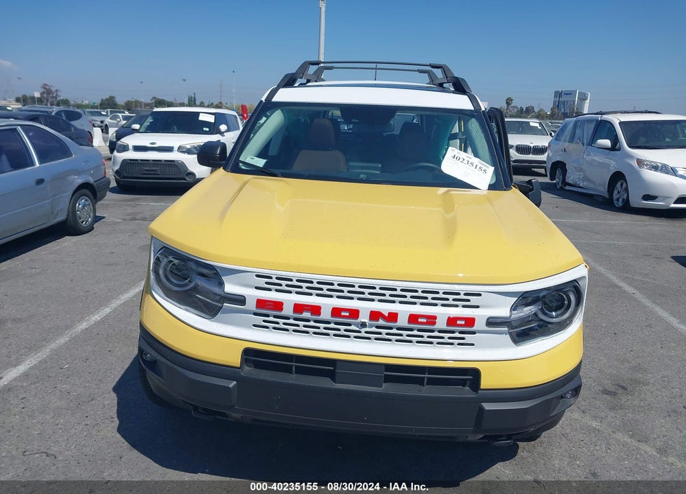 2023 FORD BRONCO SPORT HERITAGE LIMITED VIN: 3FMCR9H97PRD76873