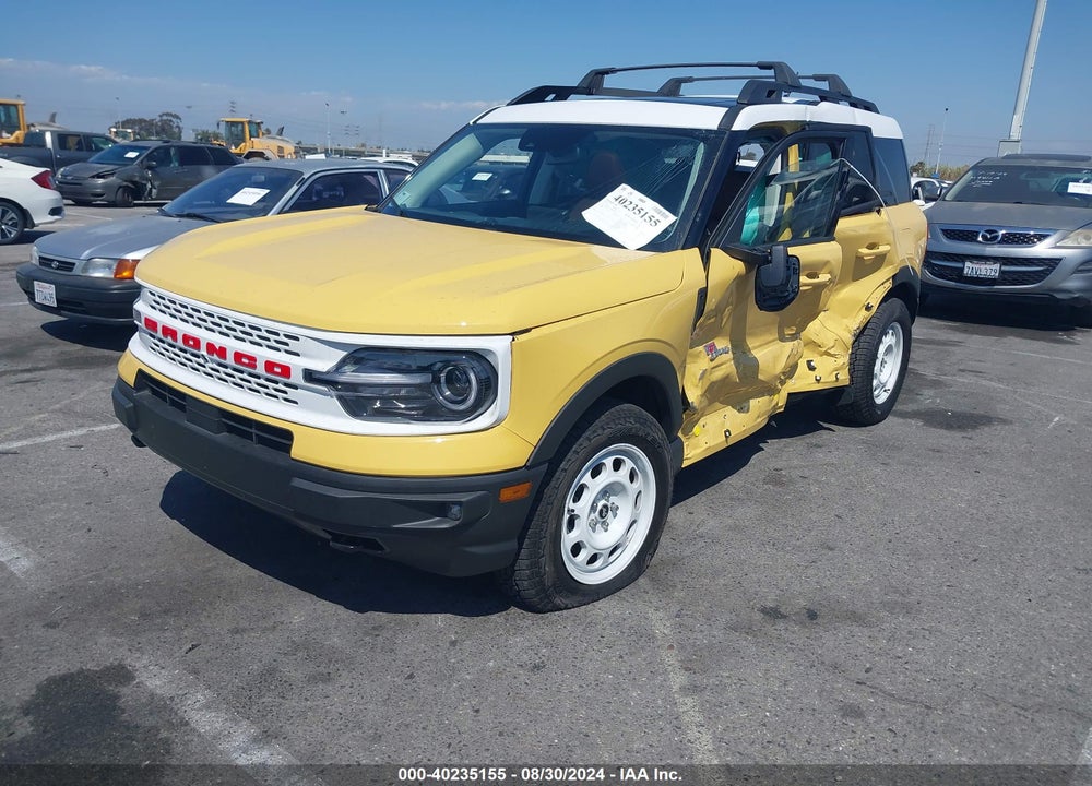 2023 FORD BRONCO SPORT HERITAGE LIMITED VIN: 3FMCR9H97PRD76873