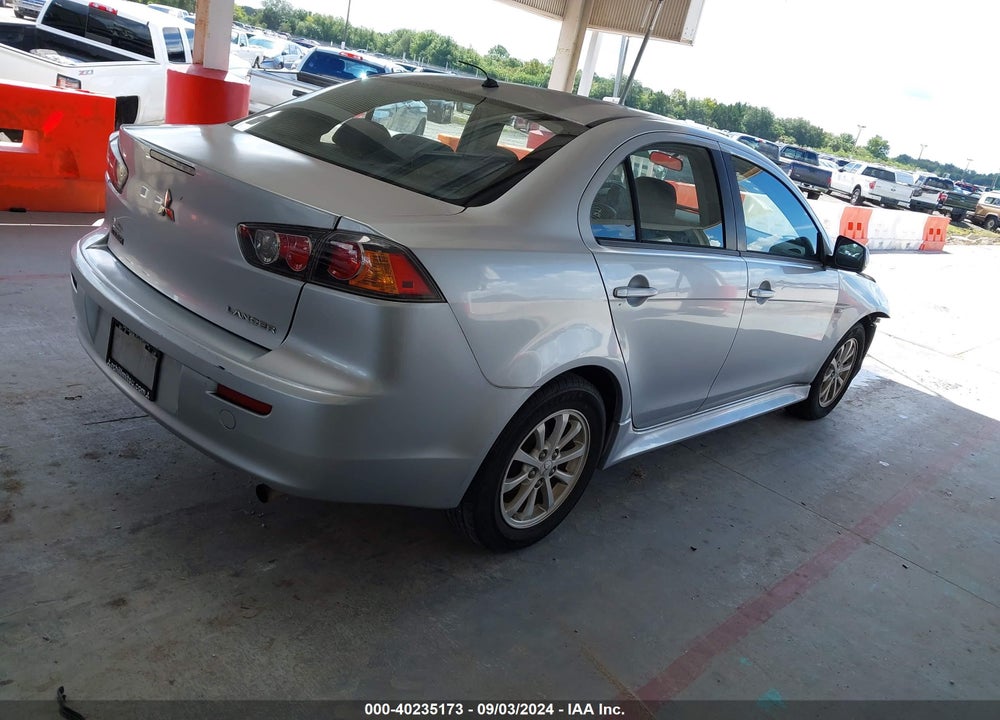 2012 MITSUBISHI LANCER ES VIN: JA32U2FU9CU015613