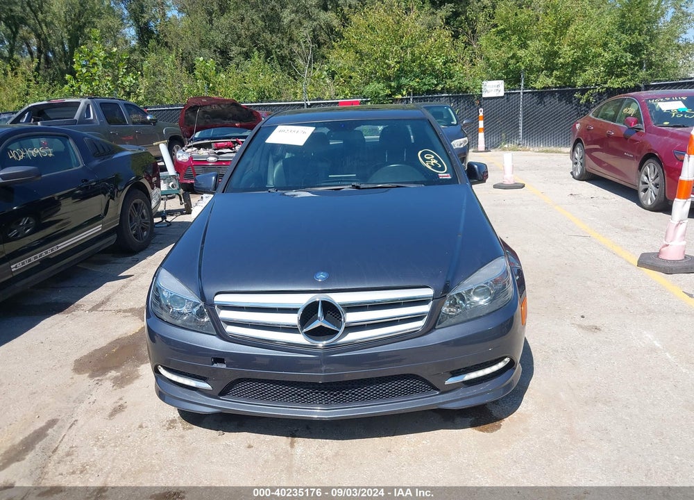 2011 MERCEDES-BENZ C 300 LUXURY 4MATIC/SPORT 4MATIC VIN: WDDGF8BB9BR186622