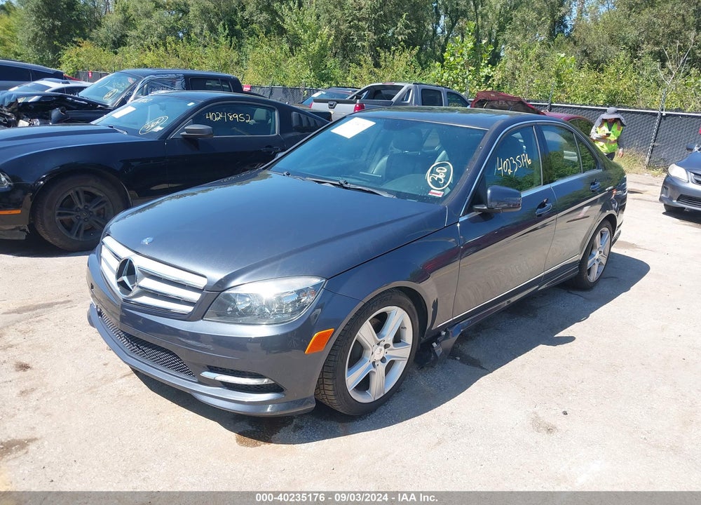 2011 MERCEDES-BENZ C 300 LUXURY 4MATIC/SPORT 4MATIC VIN: WDDGF8BB9BR186622