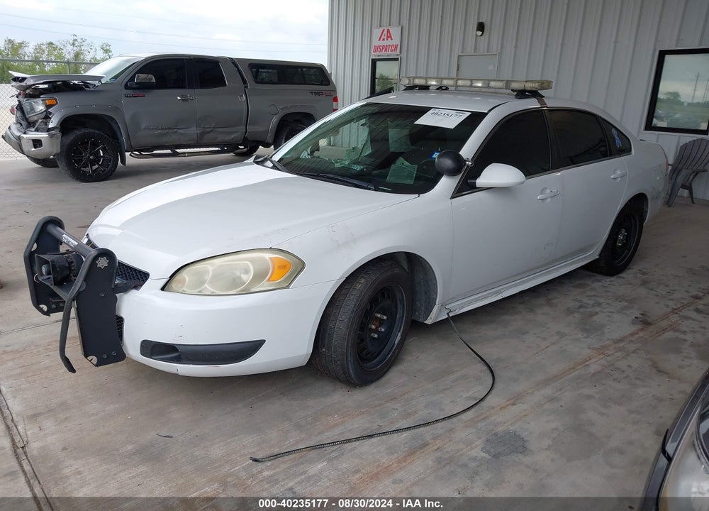 2013 CHEVROLET IMPALA POLICE VIN: 2G1WD5E39D1144681