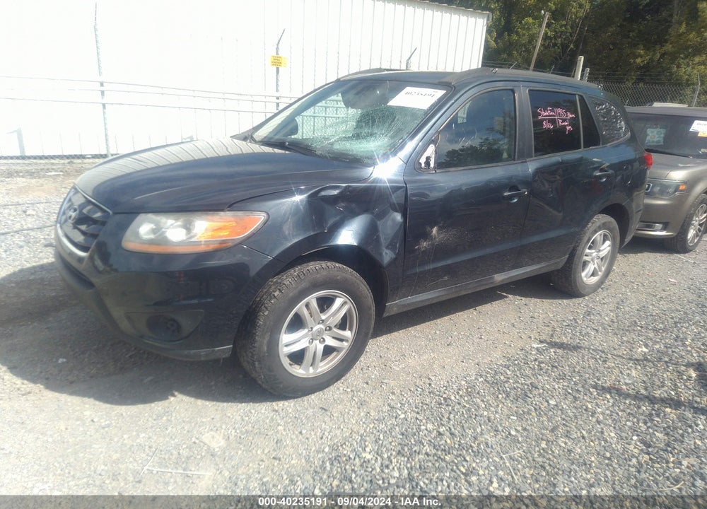 2010 HYUNDAI SANTA FE GLS VIN: 5NMSGDABXAH375312