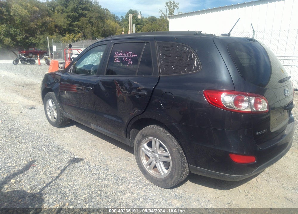 2010 HYUNDAI SANTA FE GLS VIN: 5NMSGDABXAH375312