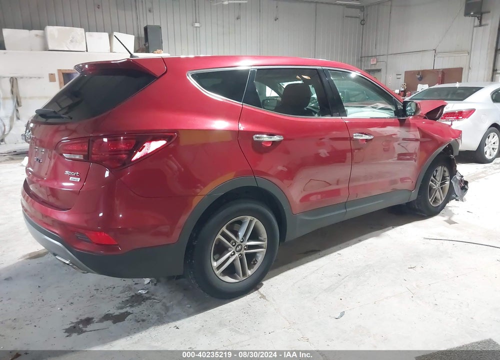2018 HYUNDAI SANTA FE SPORT 2.4L VIN: 5XYZTDLB5JG525389