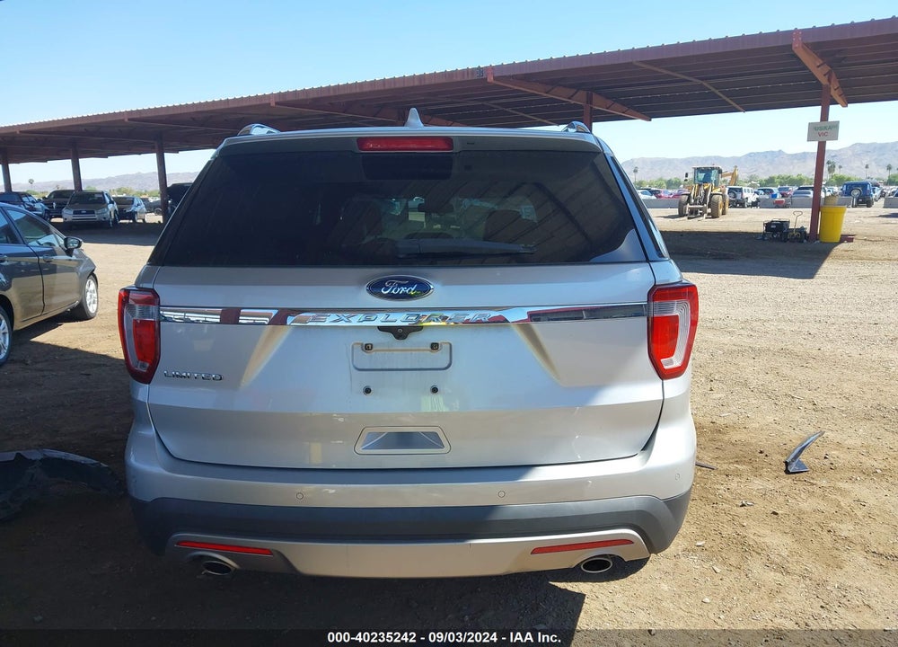 2017 FORD EXPLORER LIMITED VIN: 1FM5K7F8XHGC23277