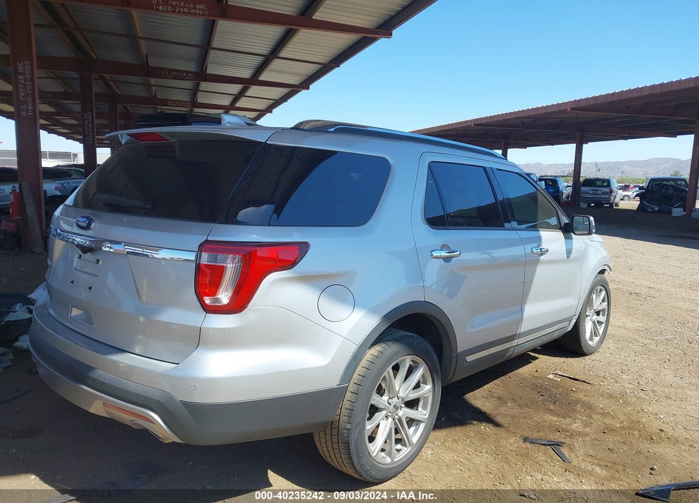 2017 FORD EXPLORER LIMITED VIN: 1FM5K7F8XHGC23277