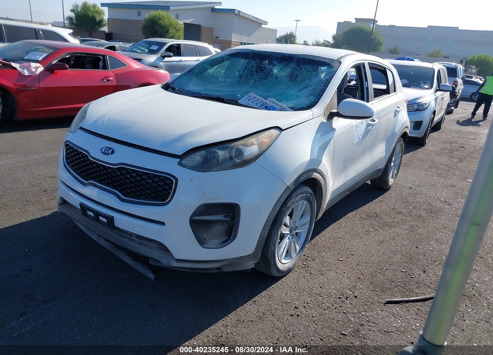 2017 KIA SPORTAGE LX VIN: KNDPM3AC2H7143936